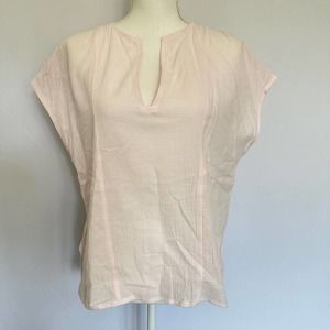 Vince Cotton Gauze Popover, Size Small